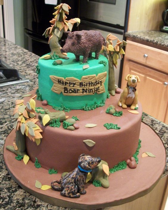 Hunting Birthday Cake Ideas