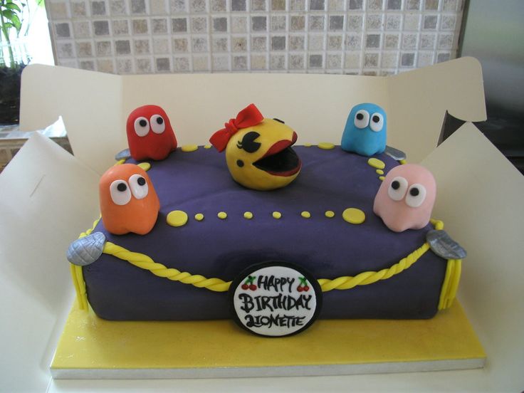 Ms. Pac-Man Cake