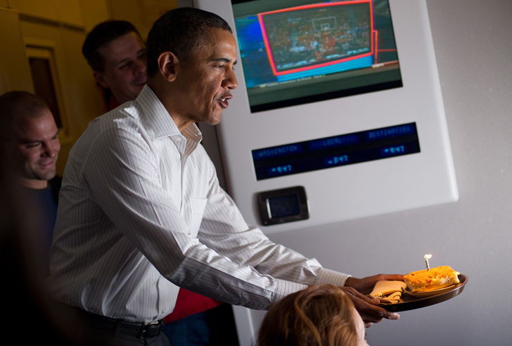 President Barack Obama Birthday Cake