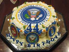 President Obama Birthday Cake