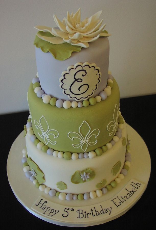 Princess and Frog Birthday Cake