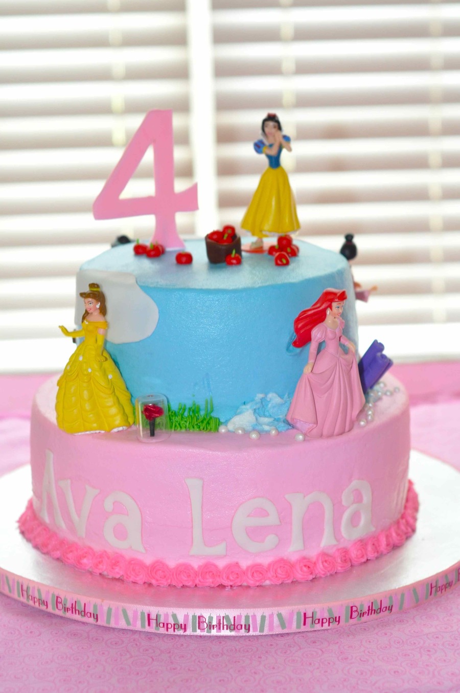 Simple Disney Princess Cakes