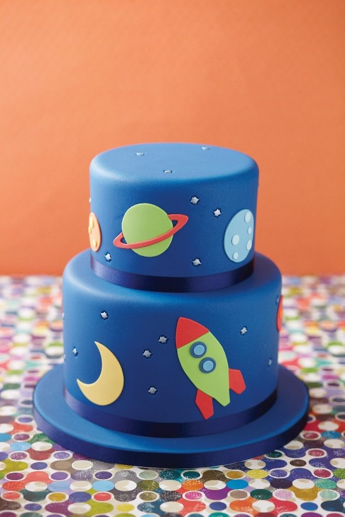 Space Birthday Cake