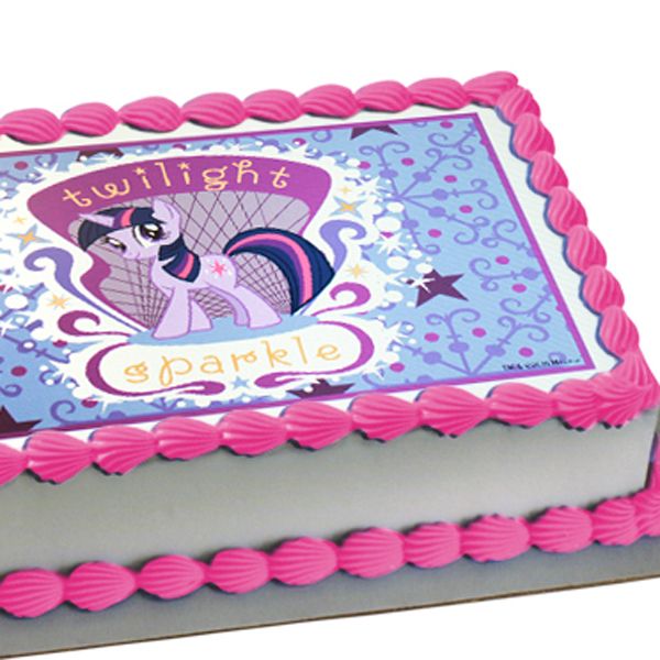 Twilight Sparkle Birthday Cake