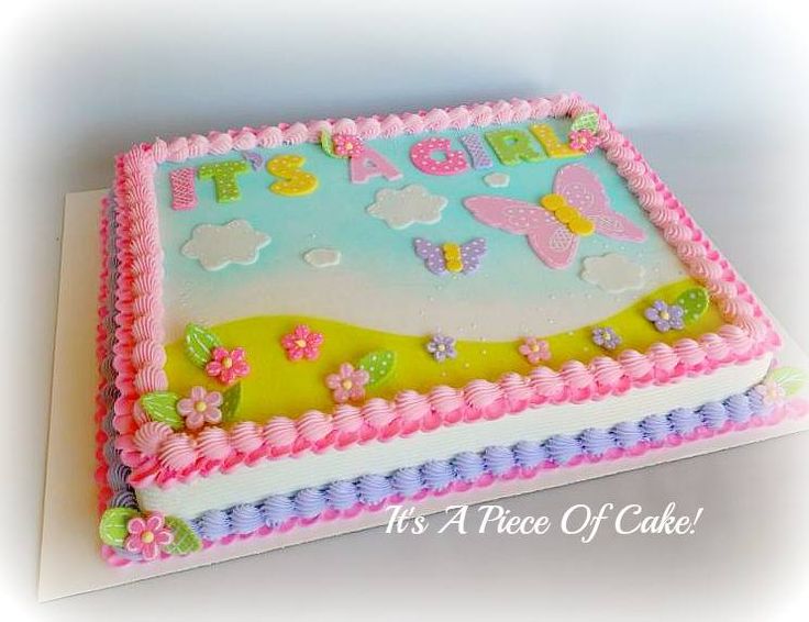 Unique Sheet Cake