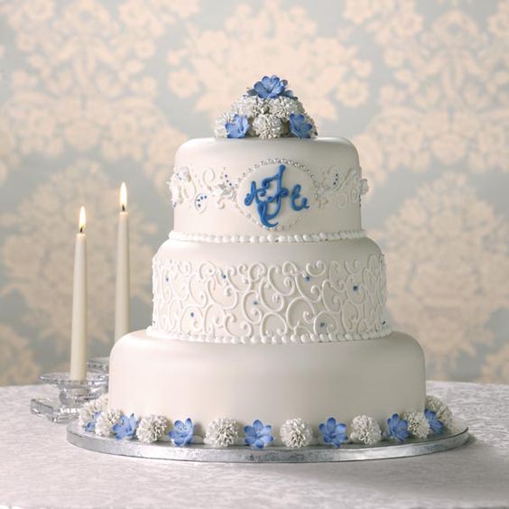 Wedding Cake without Fondant