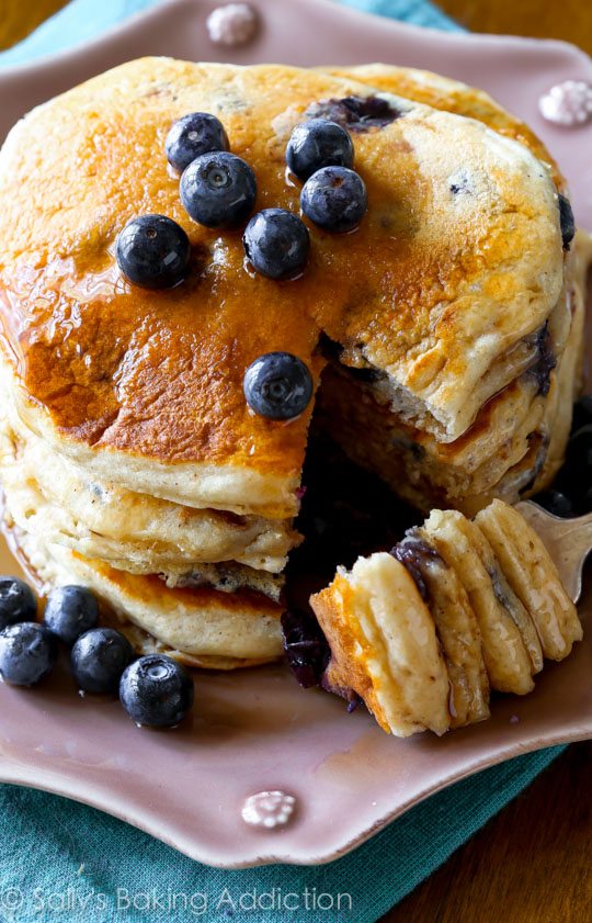 6 Photos of Blueberry Beer Pancakes