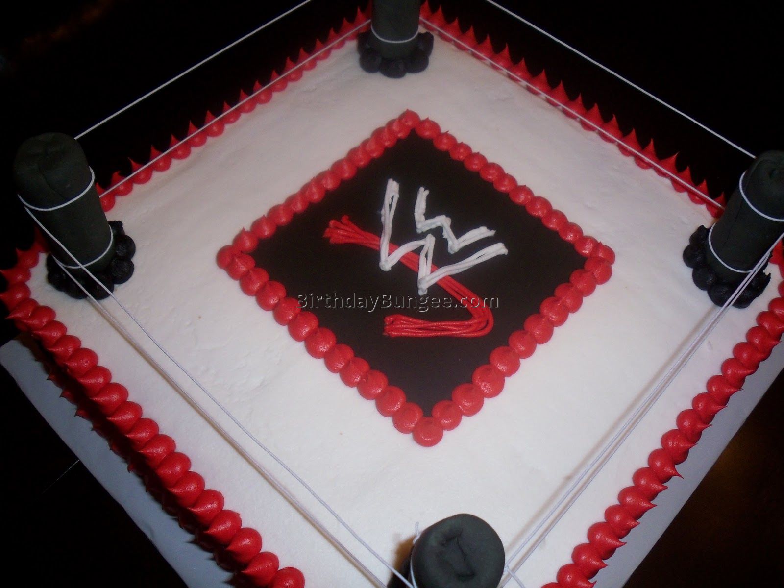 WWE Wrestling Ring Birthday Cake