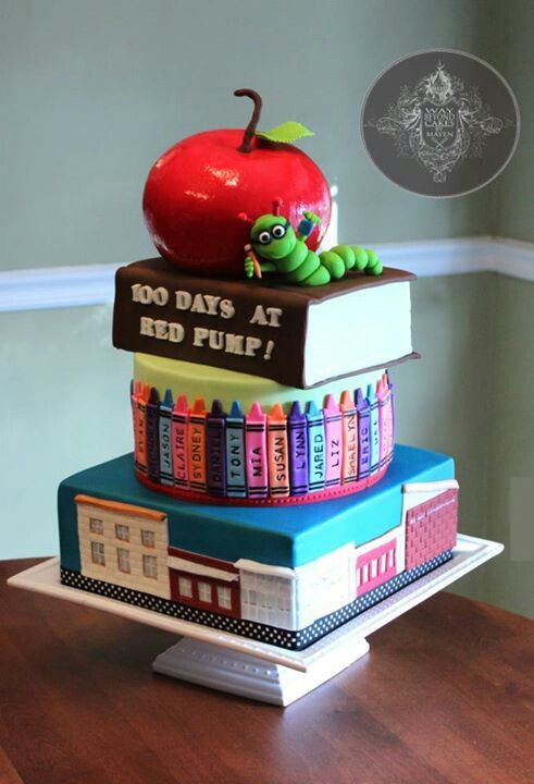 100 Day School Cake