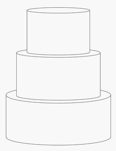 2 Tier Cake Template