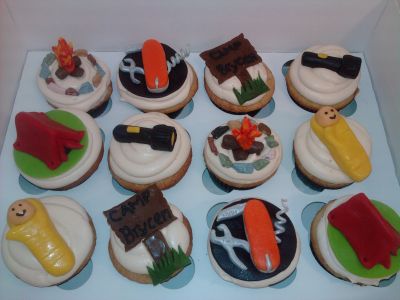 Boy Scout Cupcake Ideas