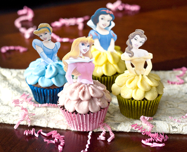 Disney Princess Cupcakes