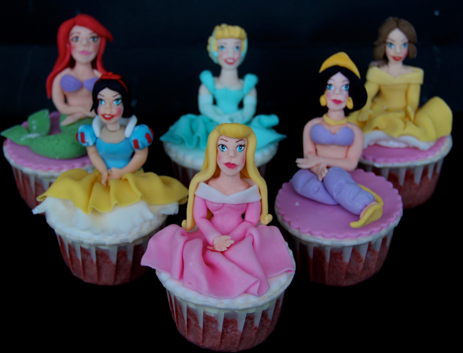 Disney Princess Cupcakes