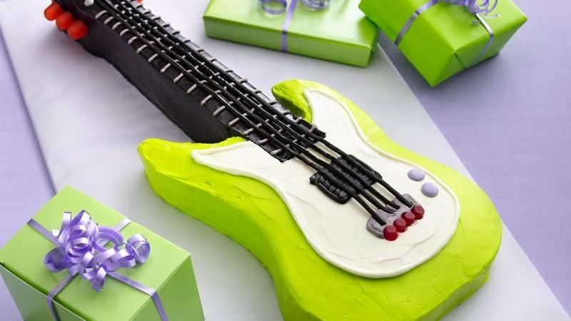 Electric Guitar Cake