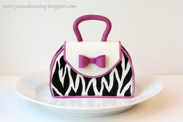 Fondant Purse Cake Tutorial