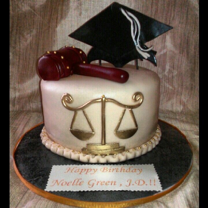 Law School Graduation Cake Ideas