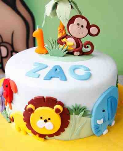 Lion Birthday Cake