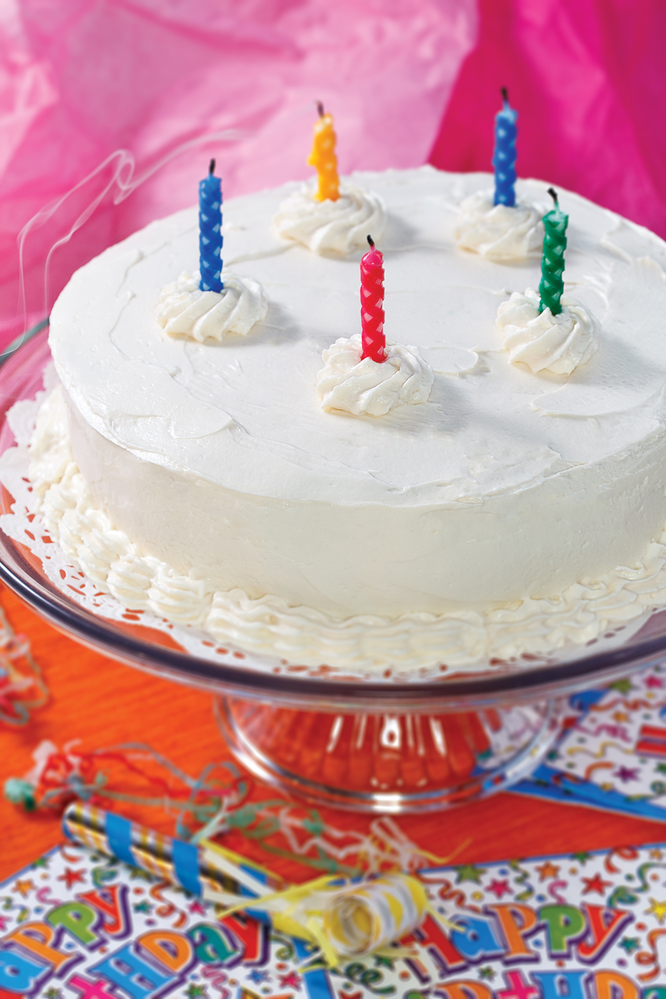 Low Carb White Cake Birthday