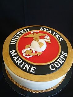 Marine Corps Birthday Cake