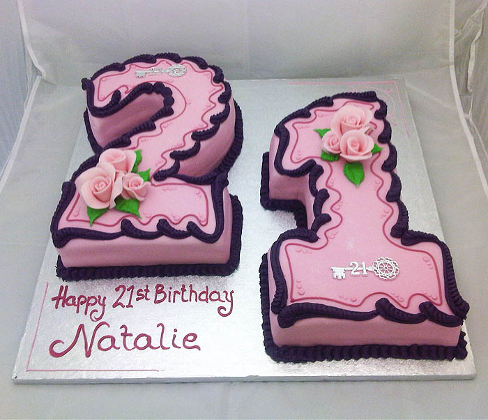 Number Birthday Cakes