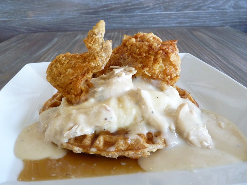 Pancakes and Fried Chicken