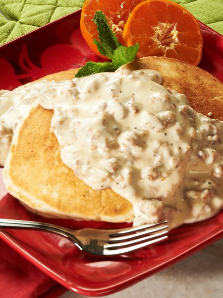 6 Photos of Pancakes With Gravy