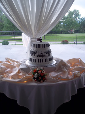 Piano Wedding Cake