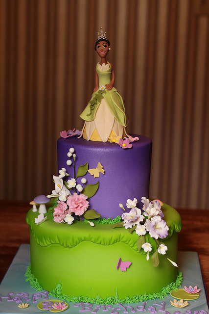 Princess and Frog Cake