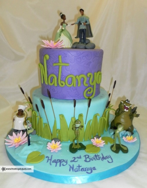 Princess and Frog Cake