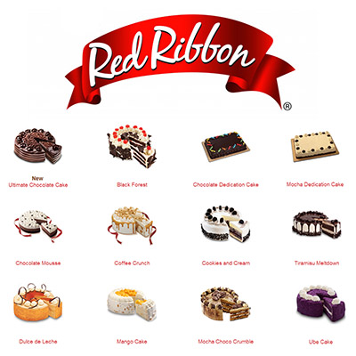 Red Ribbon Cakes Philippines Prices