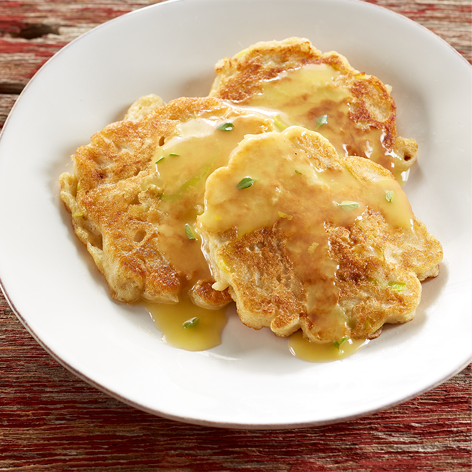 Savory Sweet Potato Pancakes