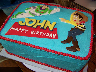 Toy Story Birthday Sheet Cake