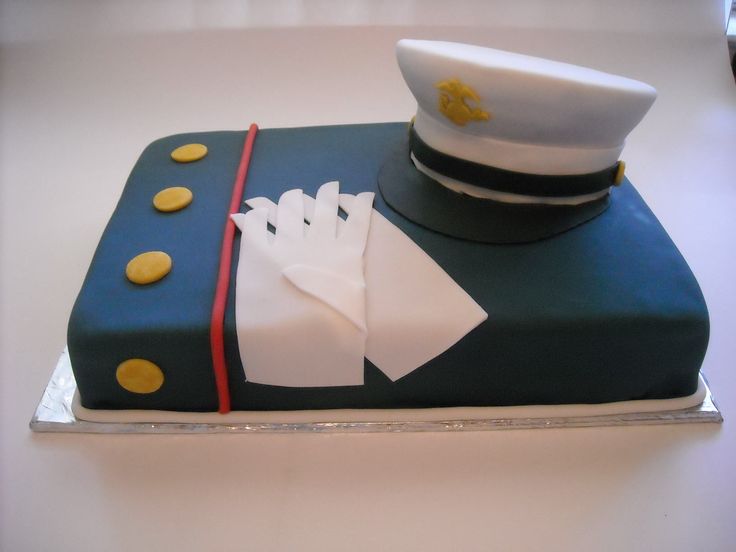 U.S. Marine Birthday Cake
