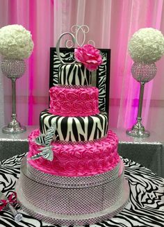 Zebra Print Birthday Party Ideas