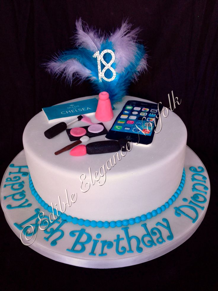 18th Birthday Cake for Girls