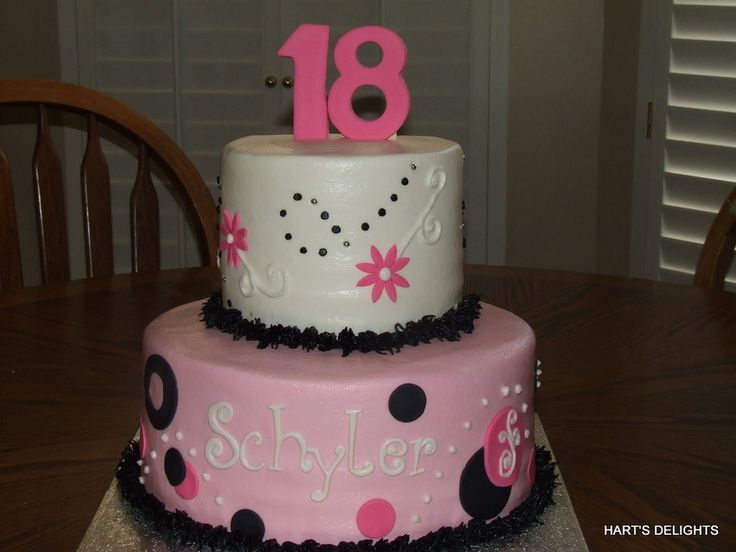 18th Birthday Cake