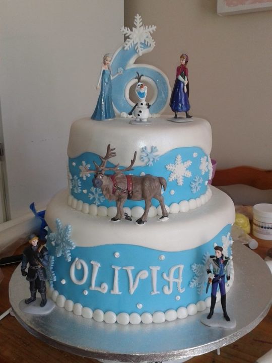 2 Tier Cake Frozen