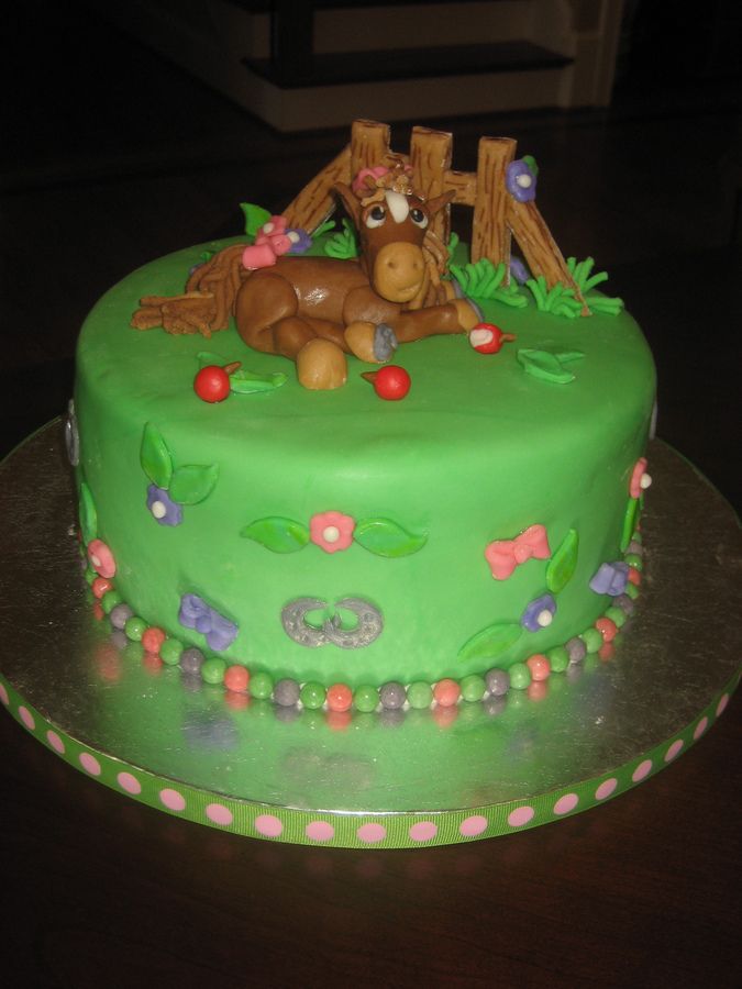 4 Year Old Girl Birthday Cake