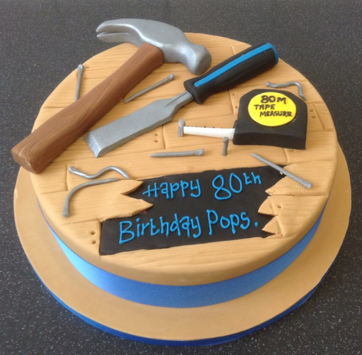 12 Photos of For Men's Birthday Tool Cakes