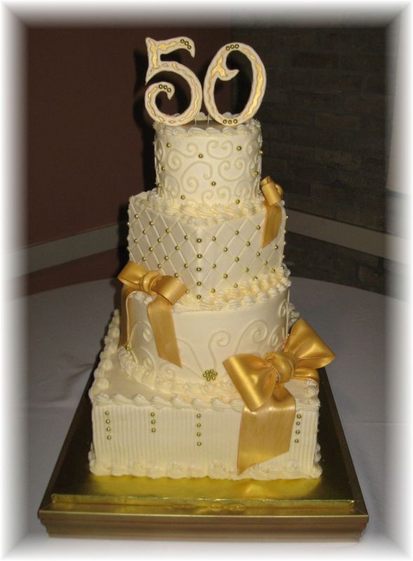 50th Anniversary Cake