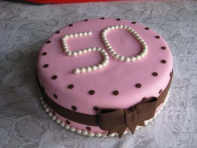 50th Birthday Cakes Designs for Women