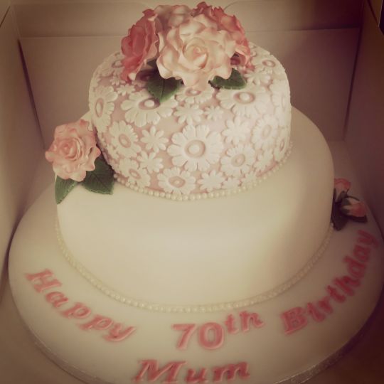 70th Birthday Cake