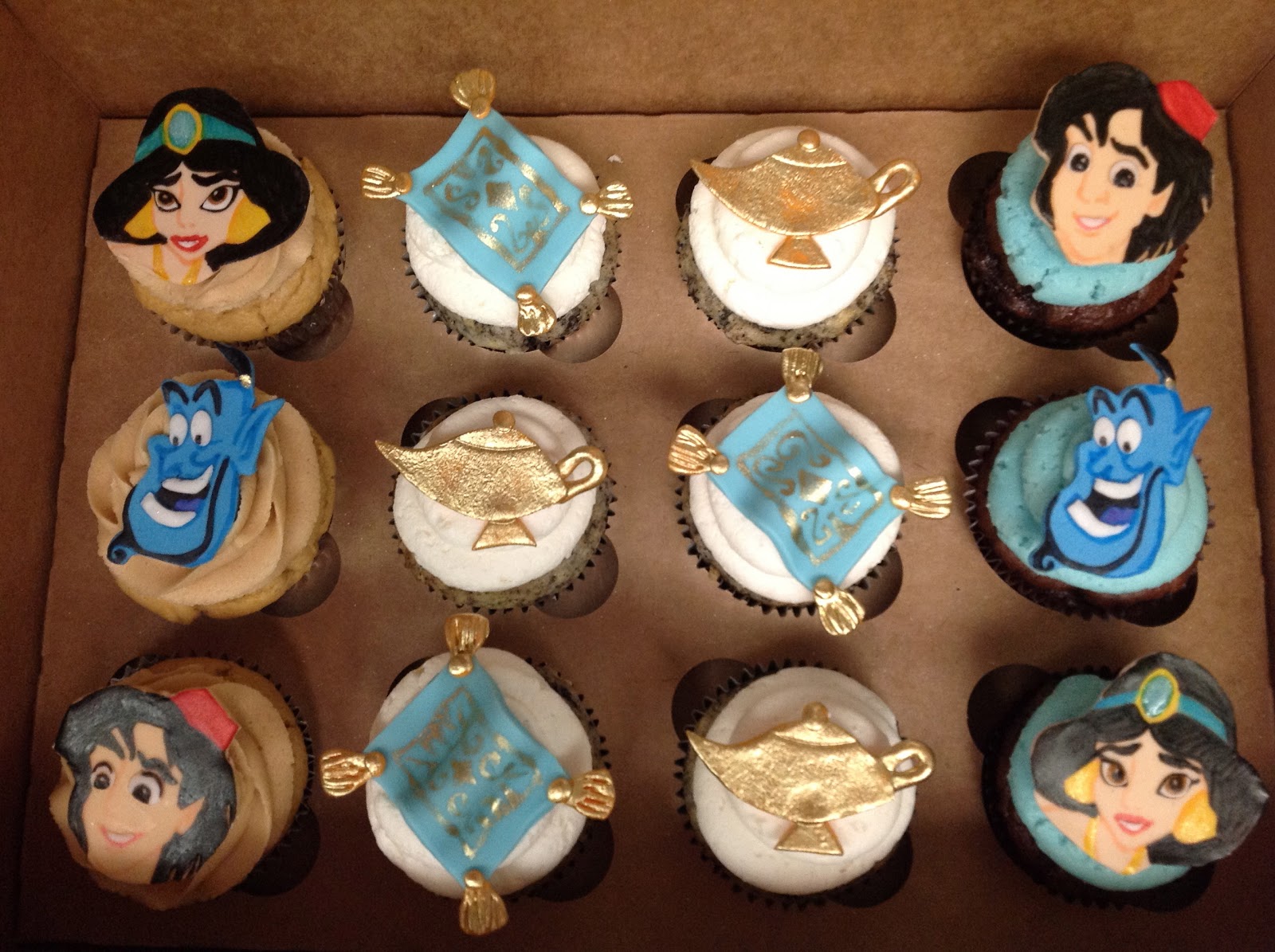 Aladdin Cupcakes