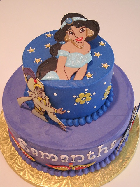 Aladdin Princess Jasmine Cake