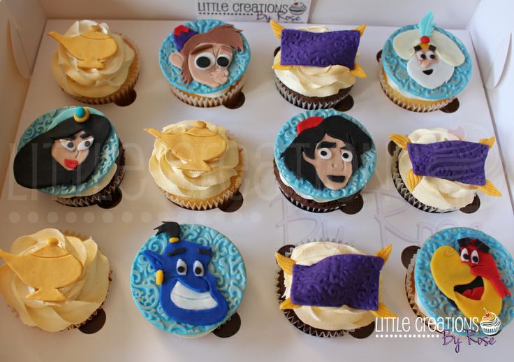 12 Photos of Aladdin Cupcakes Disney