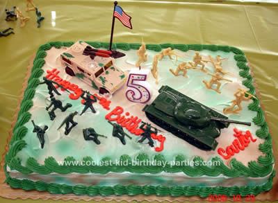 Army Birthday Cake Ideas