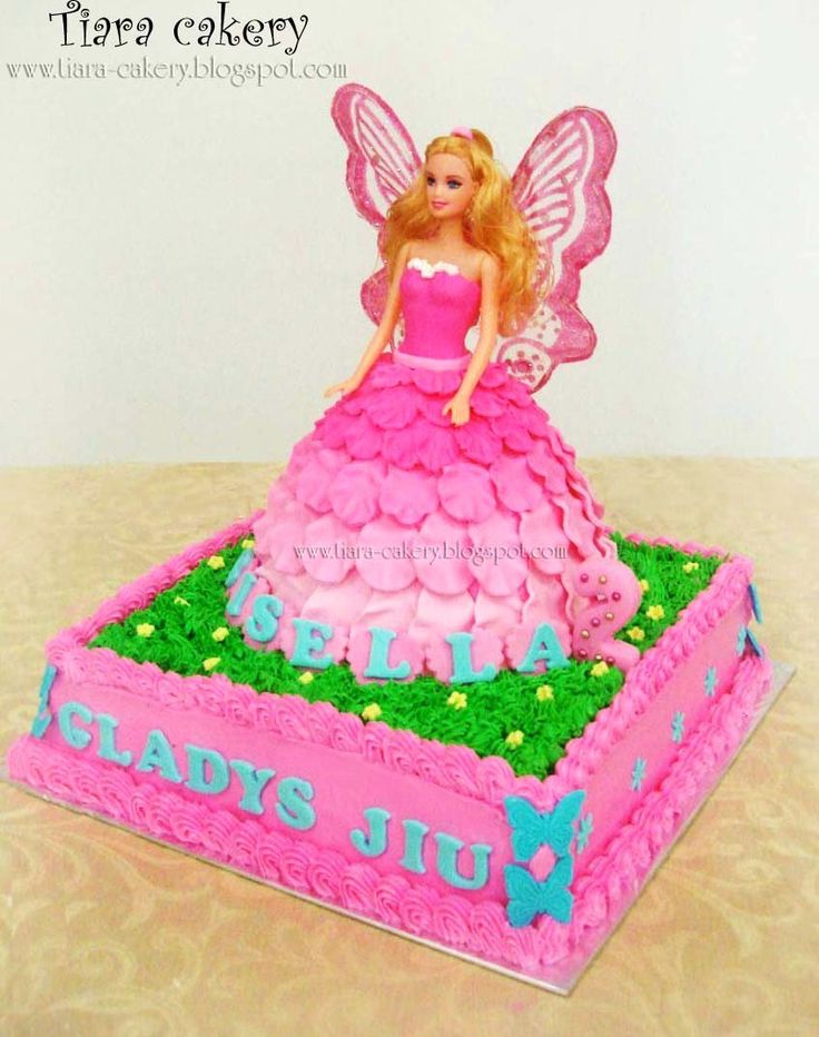 Barbie Birthday Cake