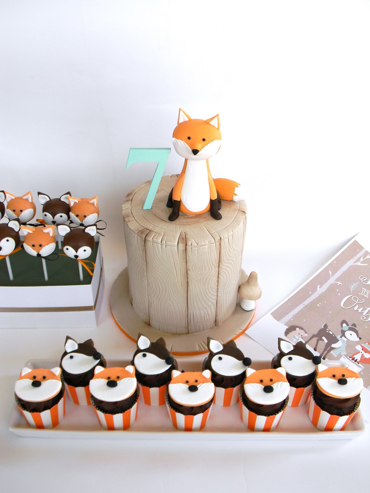 Birthday Cake Fox Theme