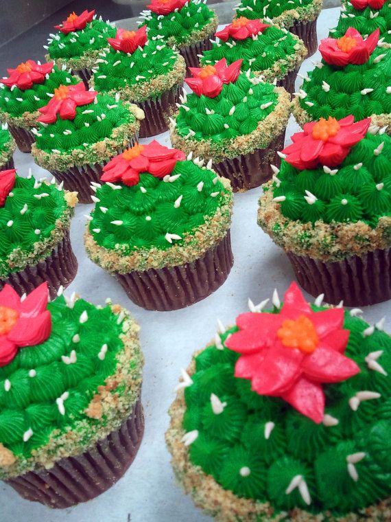 Cactus Cupcakes