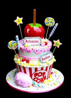 Carnival Birthday Cake Ideas